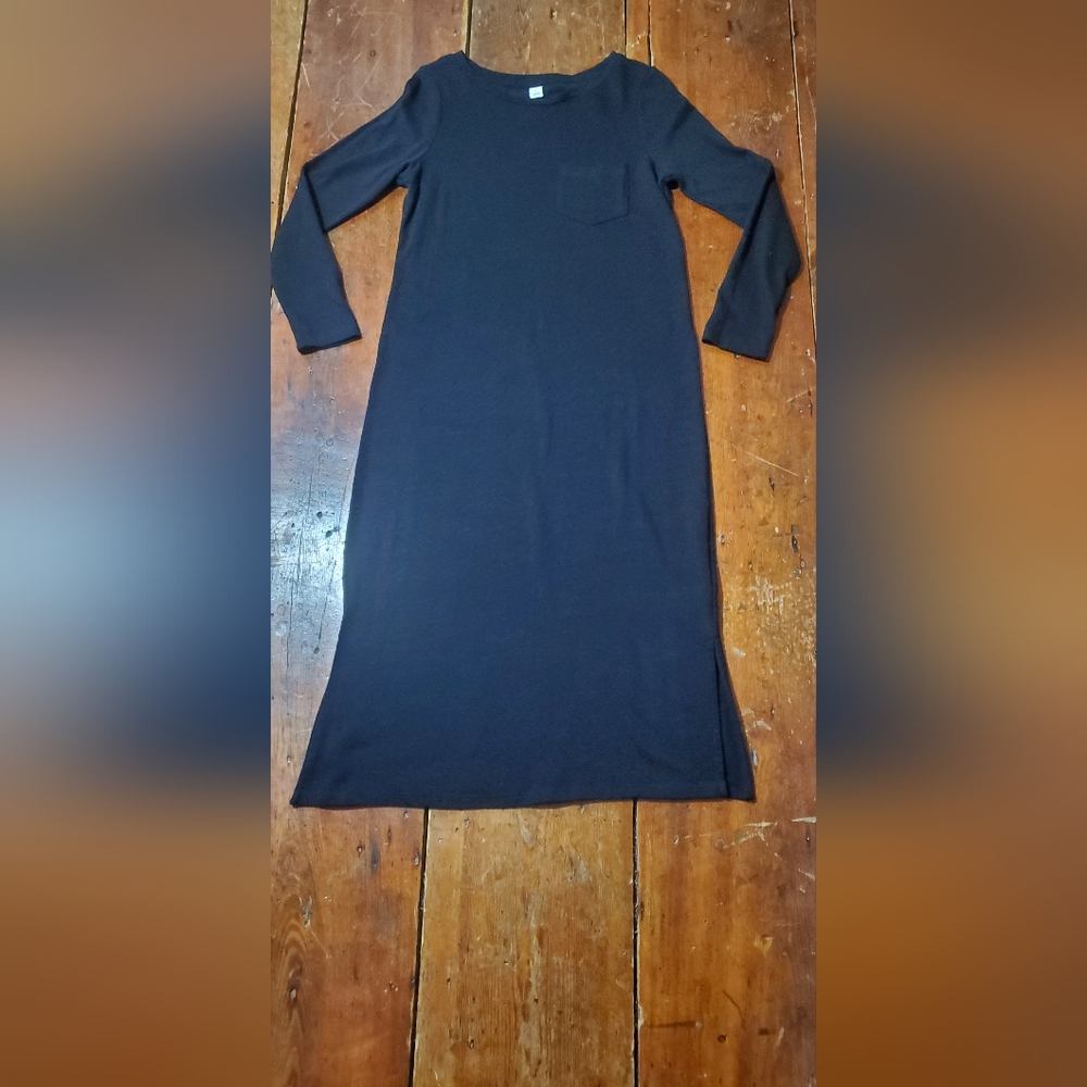 Ankle Length Black Old Navy Dress